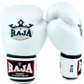 Raja Boxing Боксерские Перчатки Тайский Бокс "Single Color" Белый