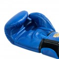 Raja Boxing Боксерские Перчатки Тайский Бокс "Single Color" Синие
