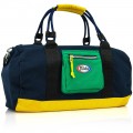 Fairtex BAG17 "Coastal Fusion" Сумка Спортивная Тайский Бокс Blue-Green-Yellow