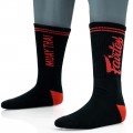 Fairtex SOCK3 Носки Dry-Fit Tech Черно-Красные