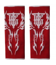 Top King Суппорт Защита Голеностопа Тайский Бокс Вышивка Красный 