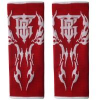 Top King Суппорт Защита Голеностопа Тайский Бокс Вышивка Красный