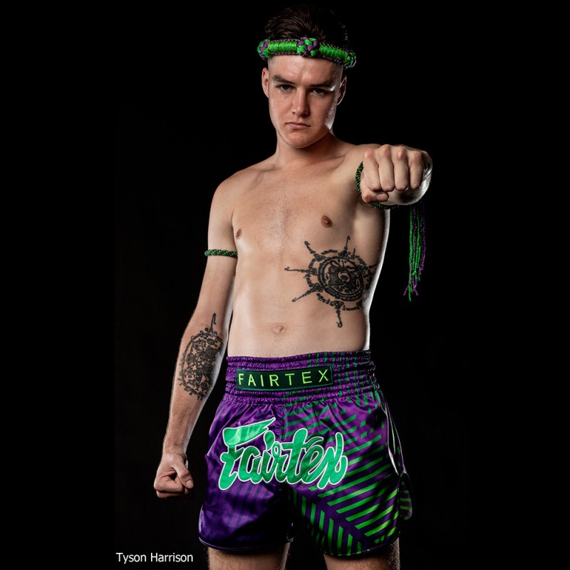 Fairtex BS1922 Шорты Тайский Бокс "Racer" Синие