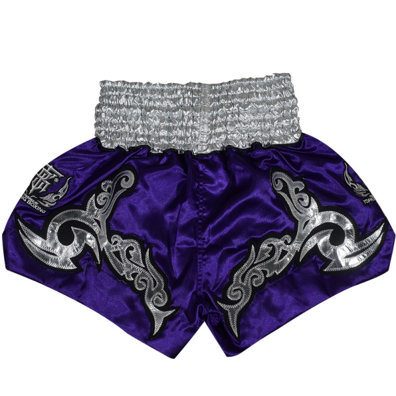 Top King TKTBS-046 Skull Шорты Тайский Бокс Фиолетовый размер М	
