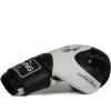 Top King "Blend-02" Боксерские Перчатки Тайский Бокс Белые с Черным