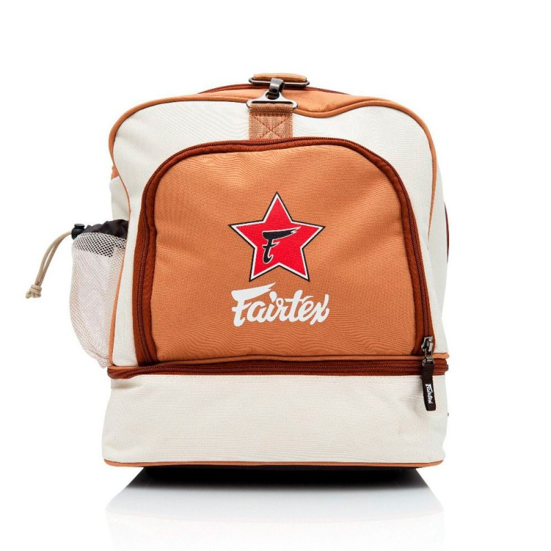 Fairtex BAG2 Сумка Спортивная Тайский бокс Khaki-Orange