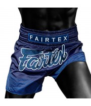 Fairtex BS1930 Шорты Тайский Бокс "Blue Ocean"