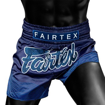 Fairtex BS1930 Шорты Тайский Бокс "Blue Ocean"
