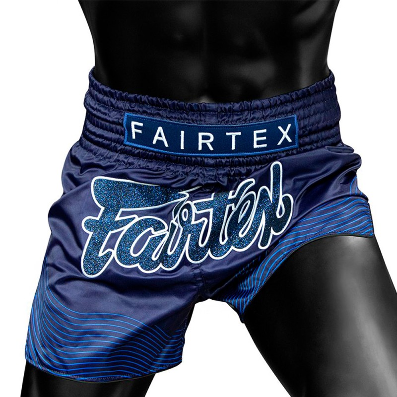 Fairtex BS1930 Шорты Тайский Бокс "Blue Ocean"