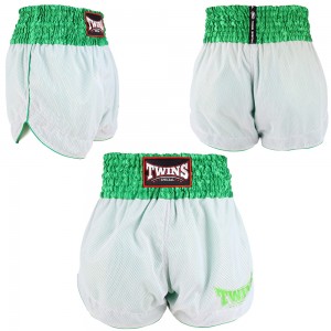 Twins Special "Gym Shorts" Шорты Тайский Бокс Green-White