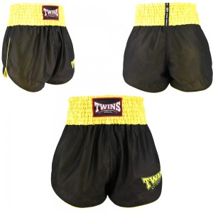 Twins Special "Gym Shorts" Шорты Тайский Бокс Yellow-Black