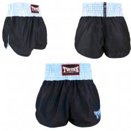Twins Special "Gym Shorts" Шорты Тайский Бокс Light Blue-Black