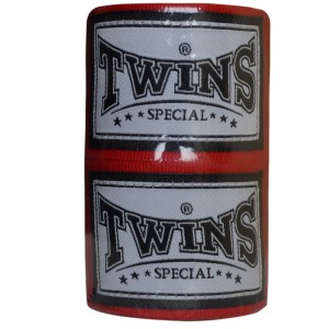 Twins Special CH5 Бинты Боксерские Тайский Бокс Эластичные Красные