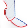 Top King "Full Impact Triple Tone" Защита Голени Тайский Бокс White-Blue-Red