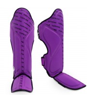 Top King "Full Impact Single Tone" Защита Голени Тайский Бокс Purple