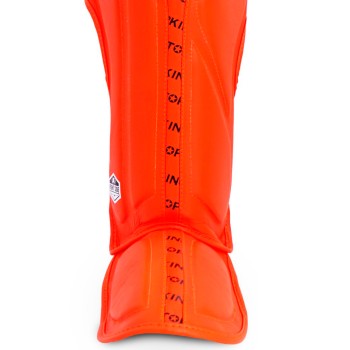 Top King "Full Impact Single Tone" Защита Голени Тайский Бокс Orange