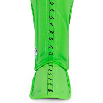 Top King "Full Impact Single Tone" Защита Голени Тайский Бокс Green