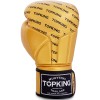 Top King "Full Impact Single Tone" Боксерские Перчатки Тайский Бокс Gold