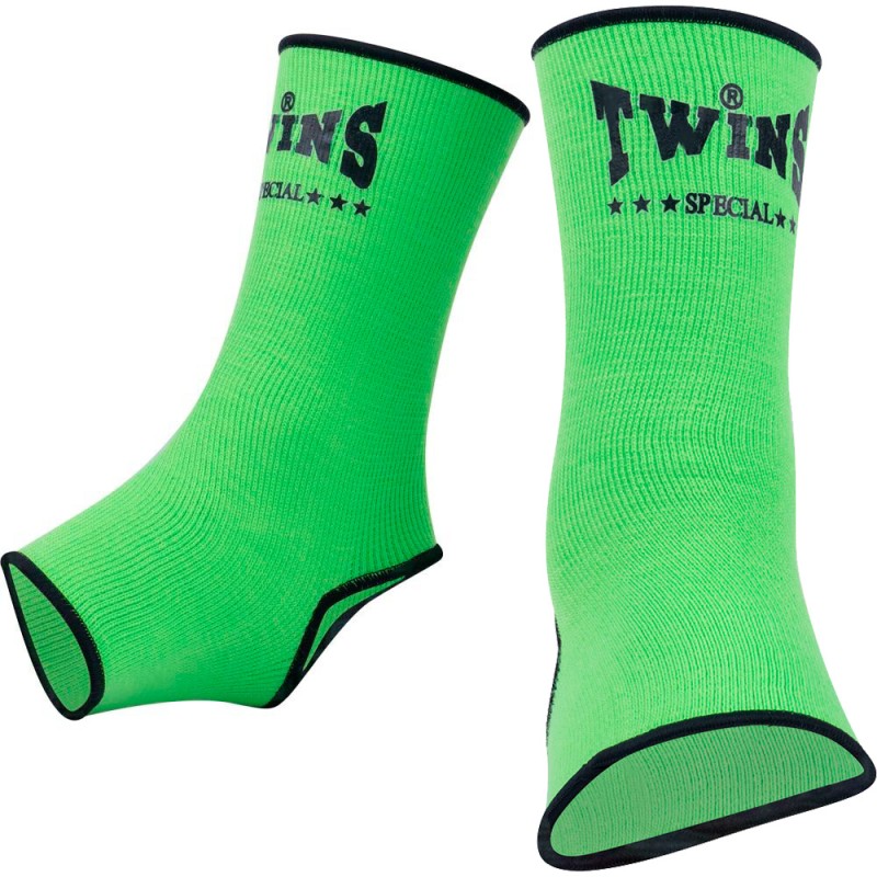 Twins Special Саппорт Защита Голеностопа Тайский Бокс Зеленый
