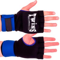 Twins Special CH7 Быстрые Бинты Боксерские Тайский Бокс Черно-Синие