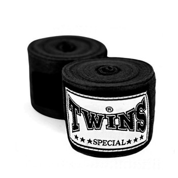 Twins Special CH1 Бинты Боксерские Тайский Бокс Черные