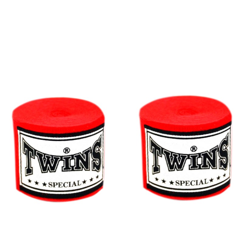 Twins Special CH1 Бинты Боксерские Тайский Бокс Красные