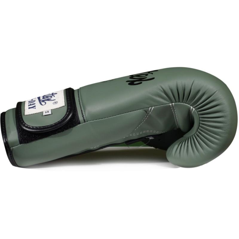 Fairtex BGV11 F-Day Боксерские Перчатки Тайский Бокс Green Army	