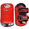 Twins Special KPL12 Тайские Пады Гнутые Липучка Тайский Бокс Красно-Черные
