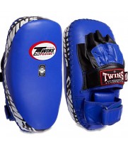 Twins Special PML23 Тайские Лапы-Пады Гибрид "Hybrid Focus Mitts" Тайский Бокс Синие