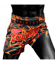 Fairtex BS1927 Шорты Тайский Бокс "Magma" Red