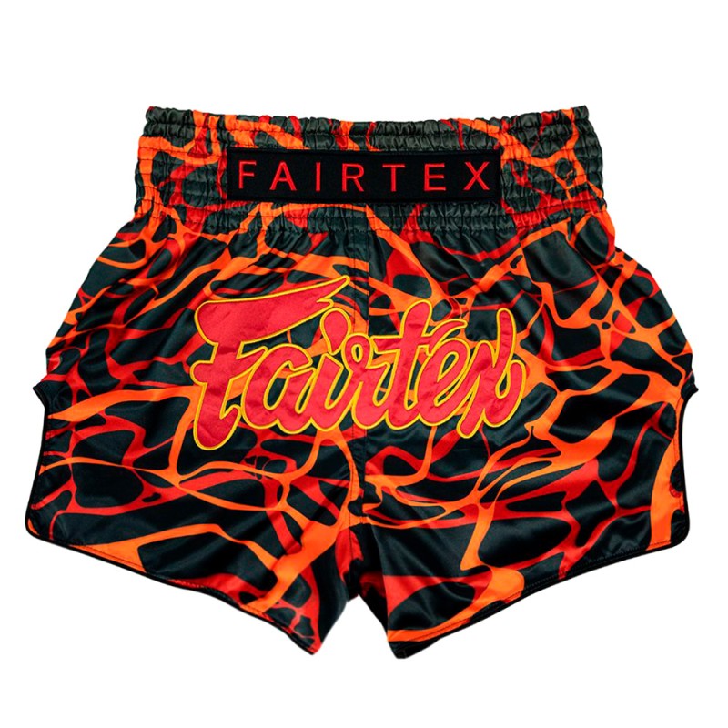 Fairtex BS1926 Шорты Тайский Бокс "Magma" Red