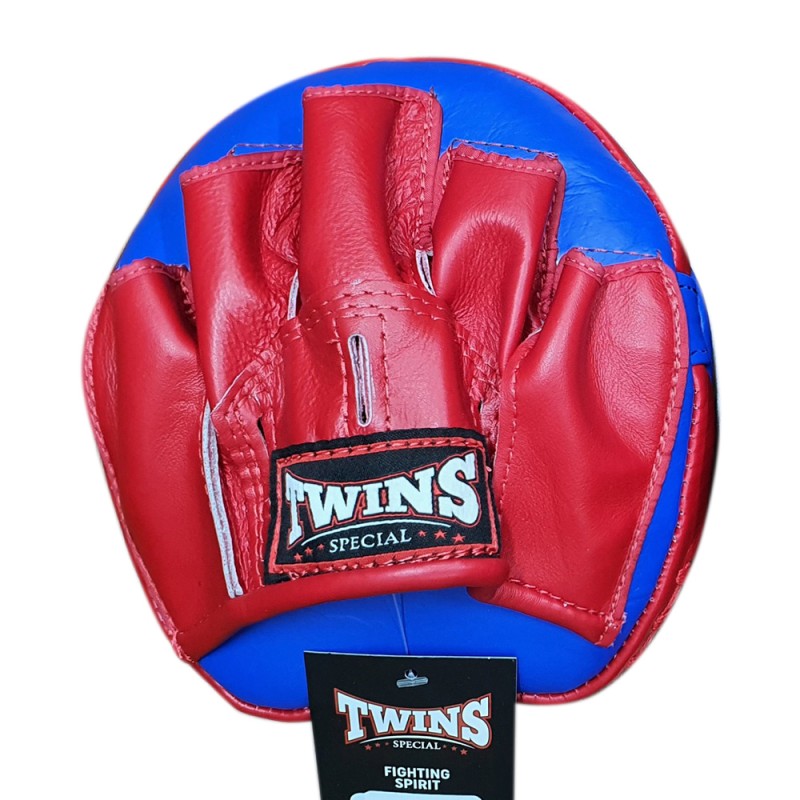 Twins Special PML13 Лапы Боксерские "Speed Mitts" Тайский Бокс Сине-Красные