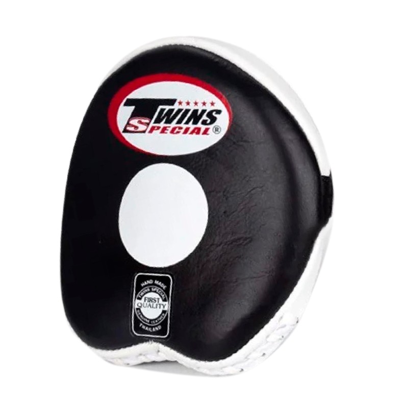 Twins Special PML13 Лапы Боксерские "Speed Mitts" Тайский Бокс Черно-Белые