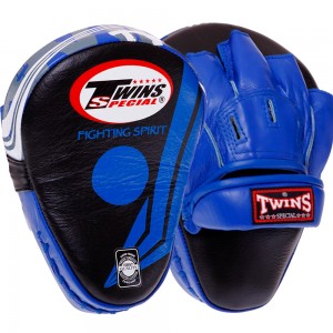 Twins Special FPML10-43 Лапы Боксерские Тайский Бокс Черно-Синие