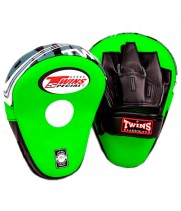 Twins Special PML10 Лапы Боксерские "Focus Mitts In Curved Style" Тайский Бокс Золотые