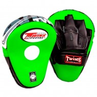 Twins Special PML10 Лапы Боксерские "Focus Mitts In Curved Style" Тайский Бокс Золотые