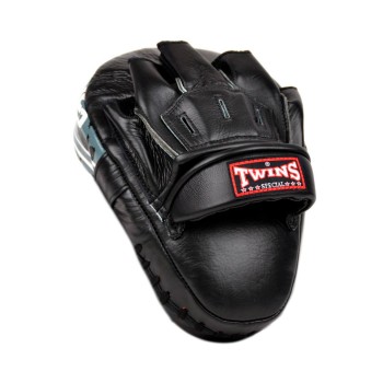 Twins Special PML10 Лапы Боксерские "Focus Mitts In Curved Style" Тайский Бокс Черные