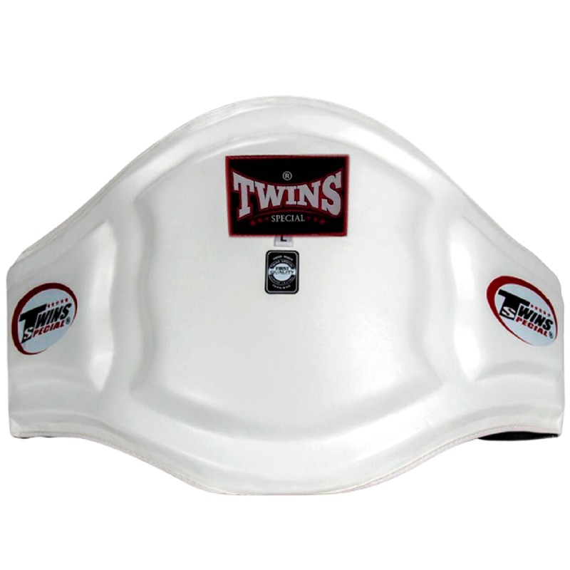 Twins Special BEPL3 Пояс Тренера Тайский Бокс Натуральная Кожа Белый