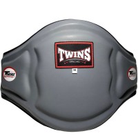 Twins Special BEPL3 Пояс Тренера Тайский Бокс Натуральная Кожа Серый