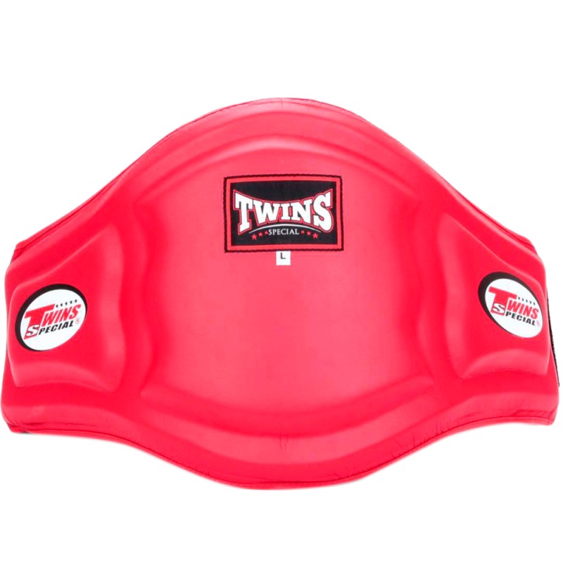 Twins Special BEPL3 Пояс Тренера Тайский Бокс Натуральная Кожа Красный