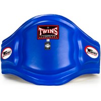 Twins Special BEPL3 Пояс Тренера Тайский Бокс Натуральная Кожа Синий