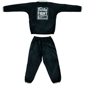Fairtex VS4 Костюм Cауна Сгонка "Vinyl Sweat Suit" Черно-Серая