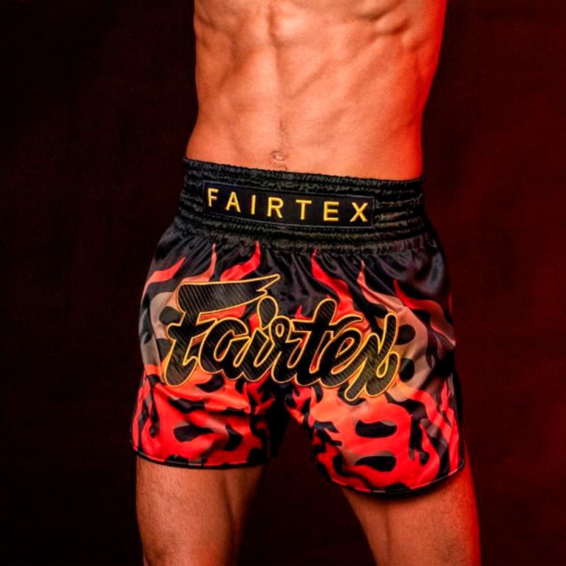 Fairtex BS1921 Шорты Тайский Бокс "Volcano" Размер L
