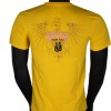  Born To Be MT8056 Футболка Тайский Бокс Хлопок Желтая