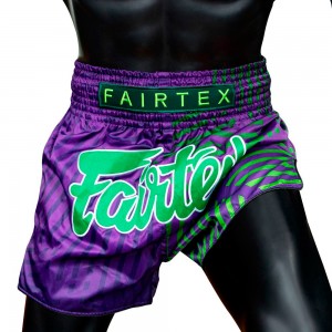 Fairtex BS1922 Шорты Тайский Бокс "Racer" Синие