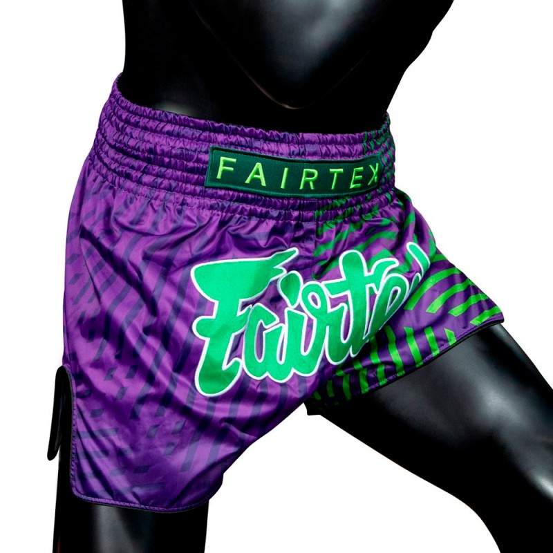 Fairtex BS1922 Шорты Тайский Бокс "Racer" Синие