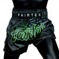 Fairtex BS1924 Шорты Тайский Бокс "Racer" Черные