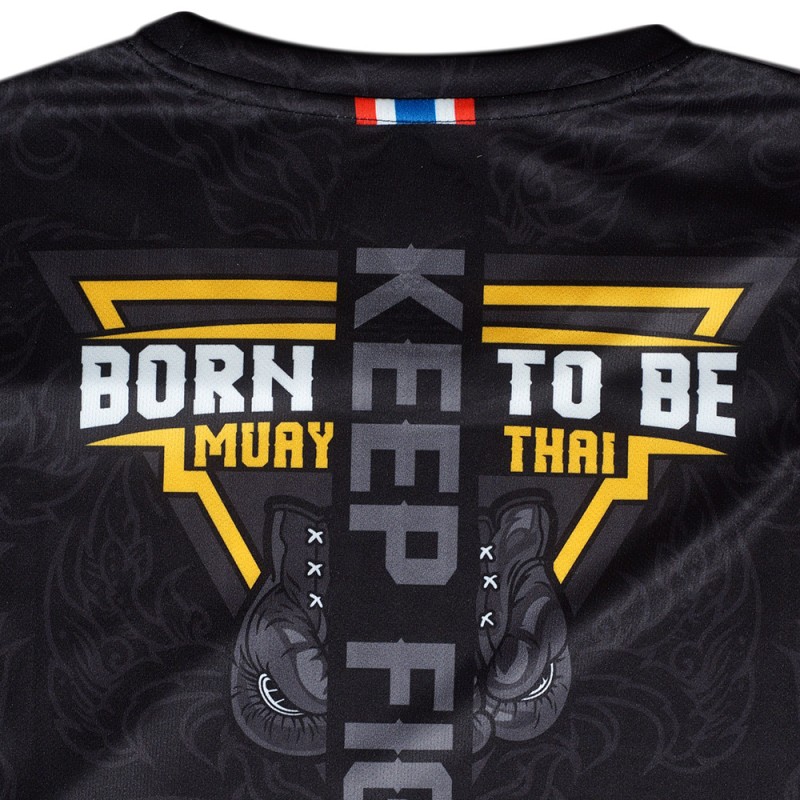 Born To Be SMT6033 Футболка Тайский Бокс Тренировочная Микрополиэстер