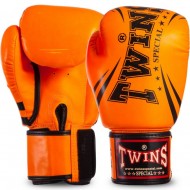 Twins Special FBGDM3-TW6 Боксерские Перчатки Тайский Бокс Оранжевые