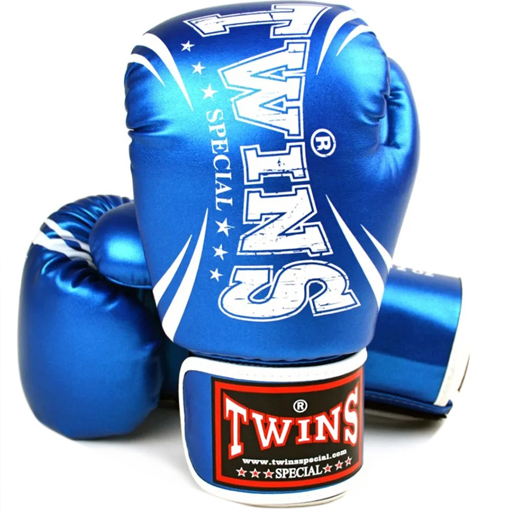 Twins Special FBGDM3-TW6 Боксерские Перчатки Тайский Бокс Blue
